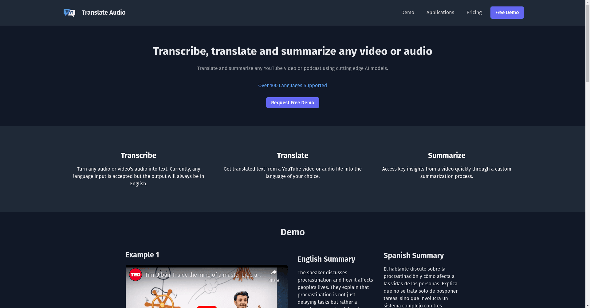 TranslateAudio